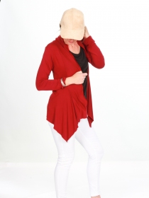 Cardigan Ozora Lie de vin