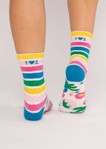 Chaussette playful mix and match