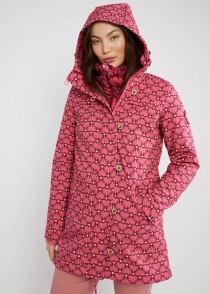 Parka Wild weather ageless hippie flower