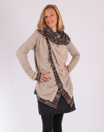 Gilet Maduraï Beige